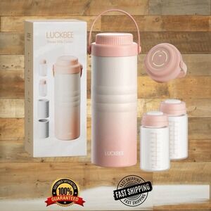 LUCKBEE 24H Portable Breast Milk Cooler with LCD Display